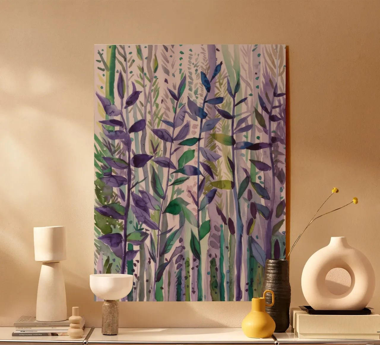 Jardin caché Echo plexiglas de Solestice Strokes