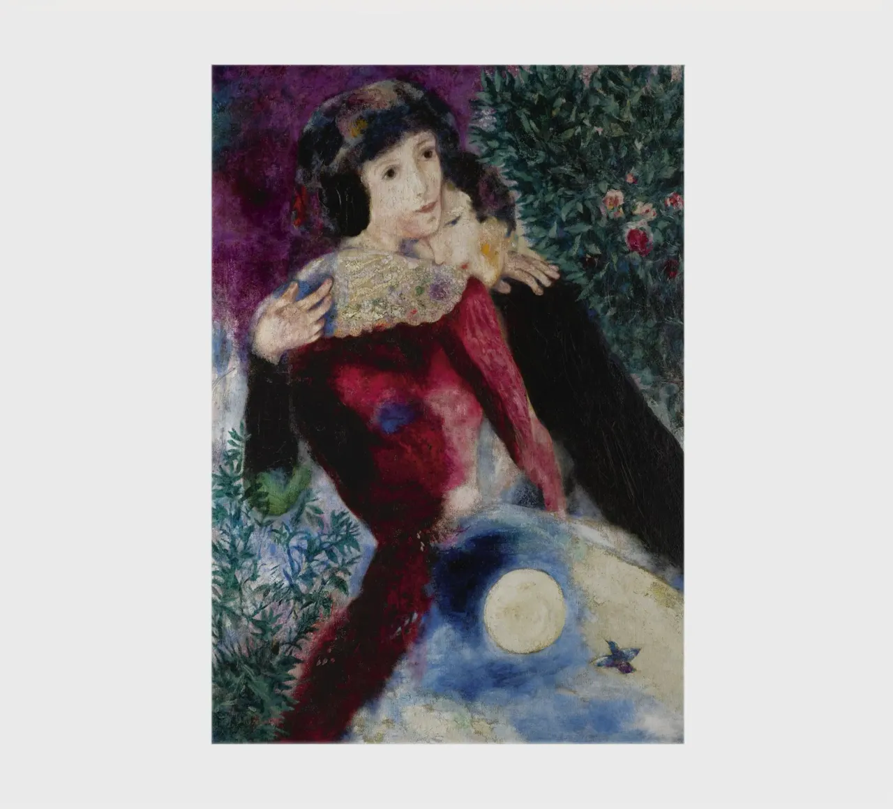 Marc Chagall The Lovers notebook by Kunze Gallery