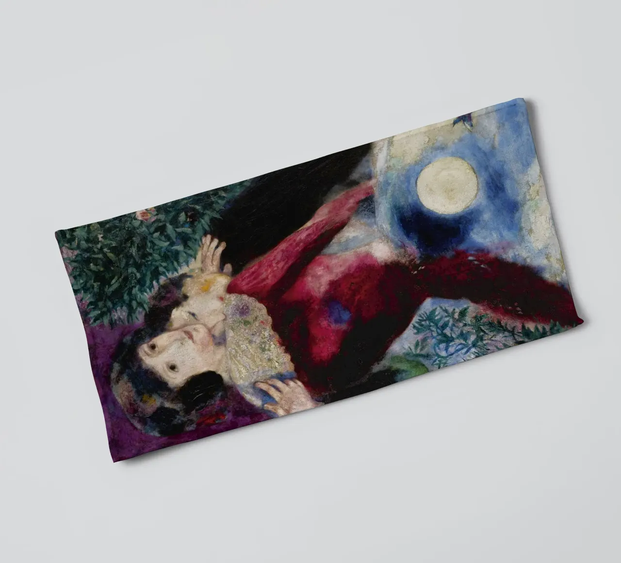 Marc Chagall The Lovers towel by Kunze Gallery