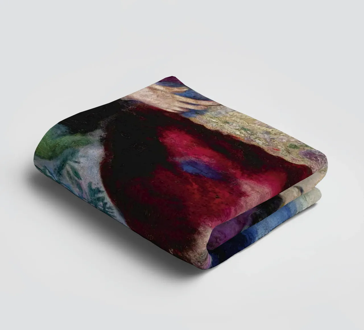 Marc Chagall The Lovers towel by Kunze Gallery
