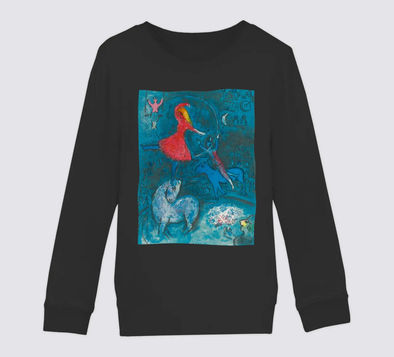 Marc Chagall Il circo, un piatto felpa bambino da Kunze Gallery