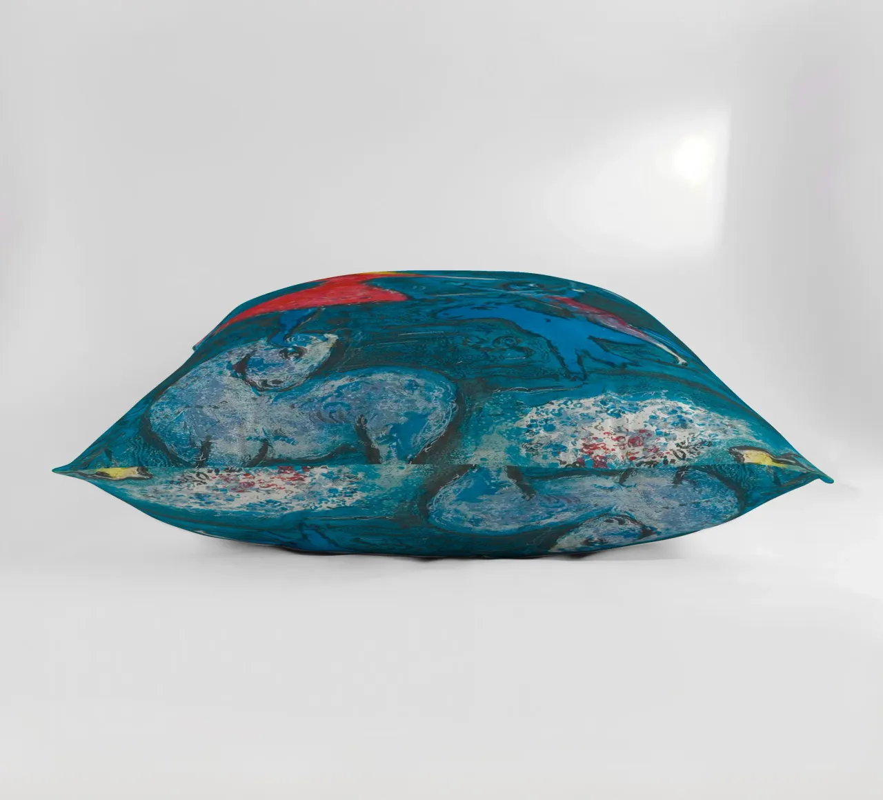 Marc Chagall Il circo, un piatto cuscino da Kunze Gallery