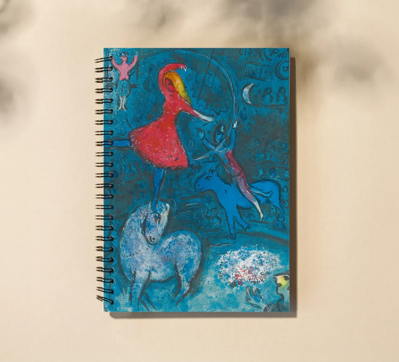 Marc Chagall Il circo, un piatto diario ad anelli da Kunze Gallery
