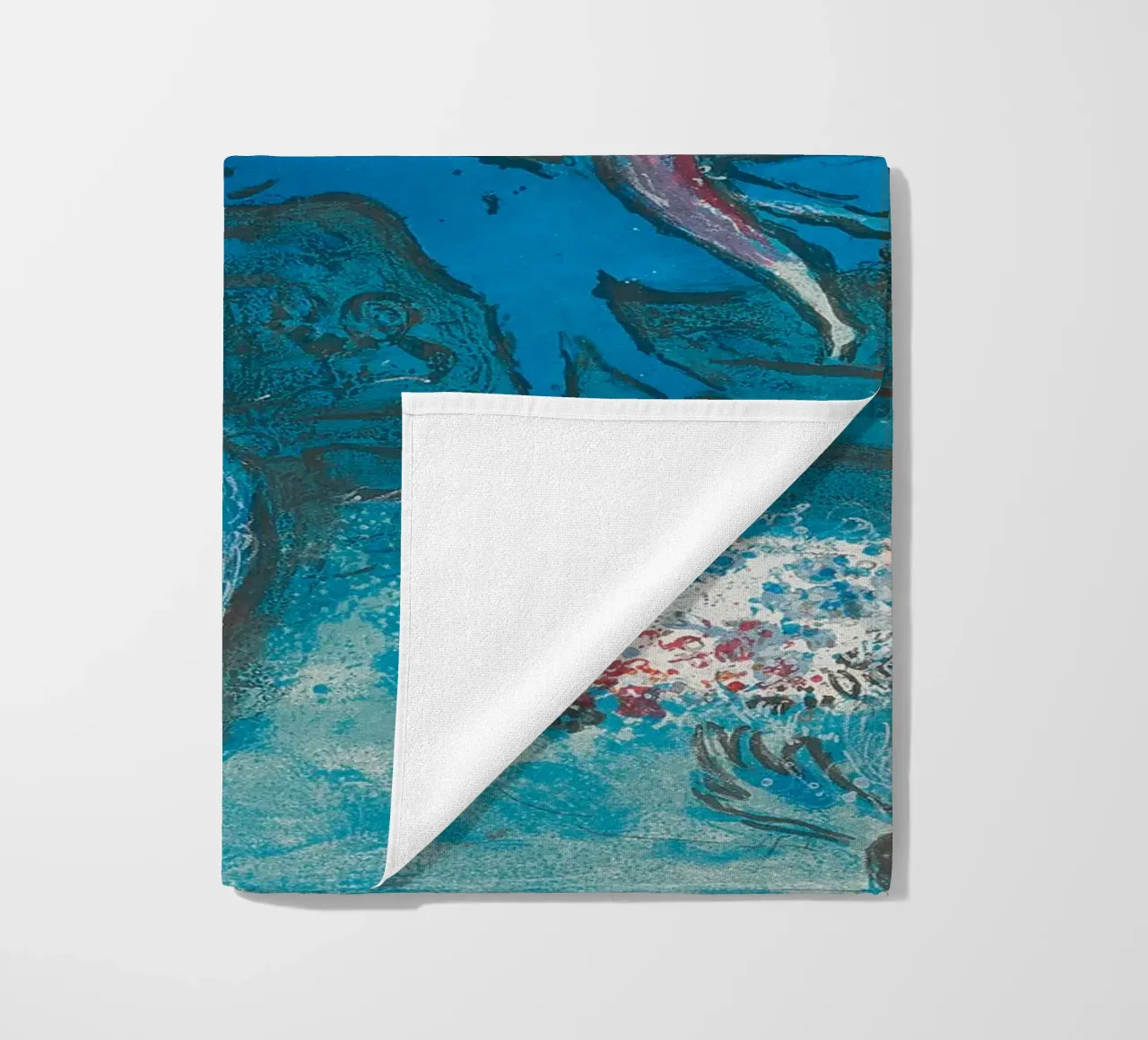 Marc Chagall Il circo, un piatto telo mare da Kunze Gallery