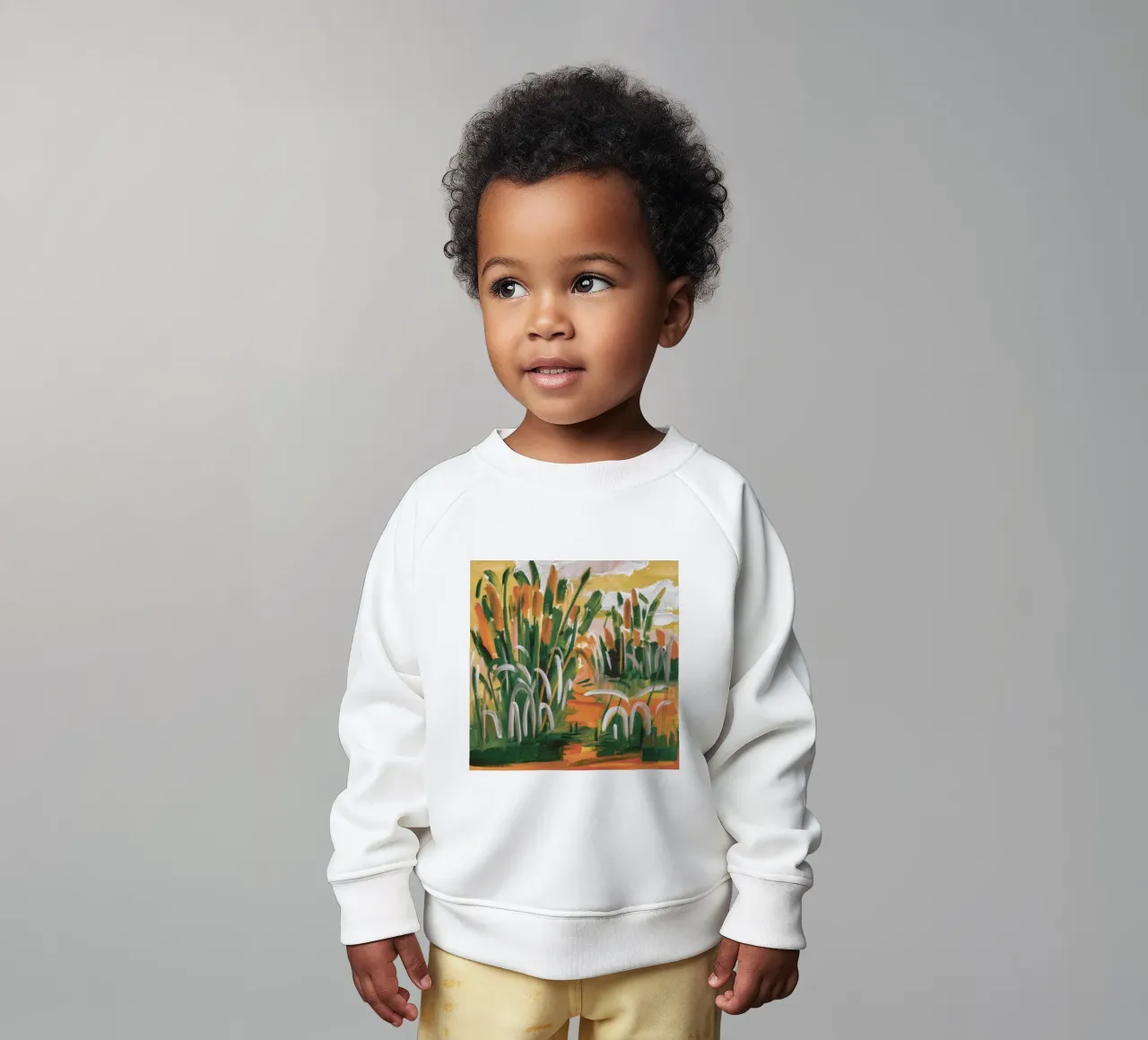 Harvest Light Dance baby sweatshirt by Solestice Strokes