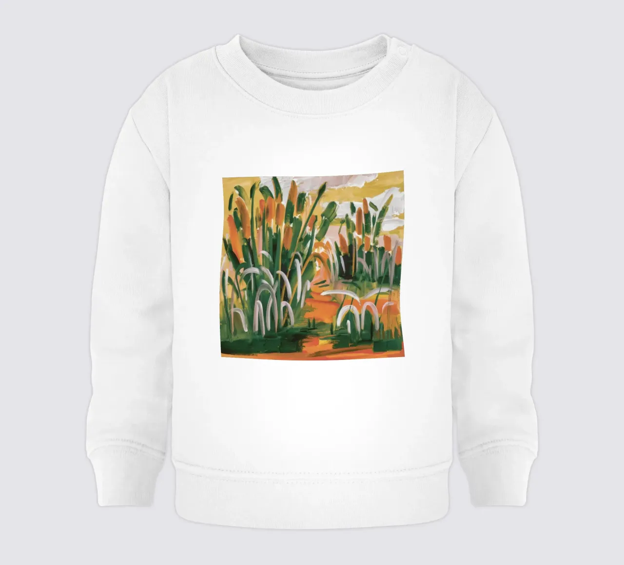 Harvest Light Dance baby sweatshirt by Solestice Strokes