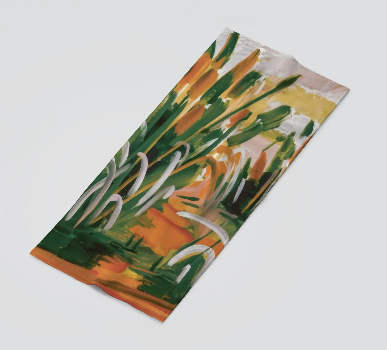 Harvest Light Dance beach towel by Solestice Strokes