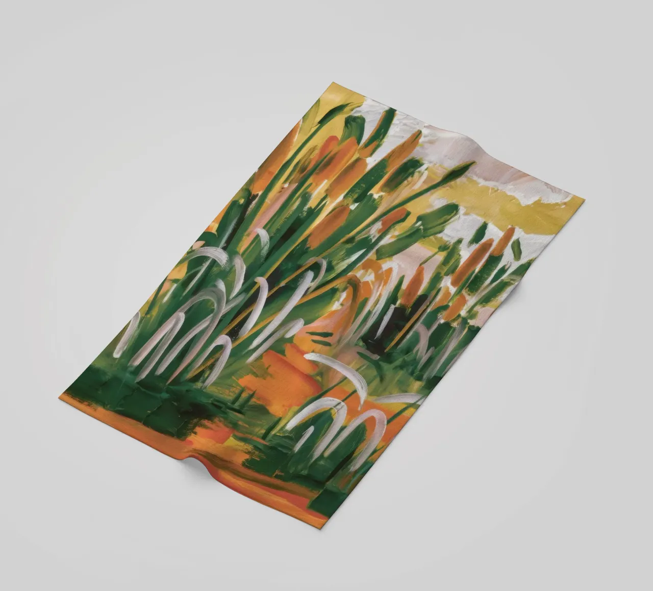 Harvest Light Dance beach towel by Solestice Strokes