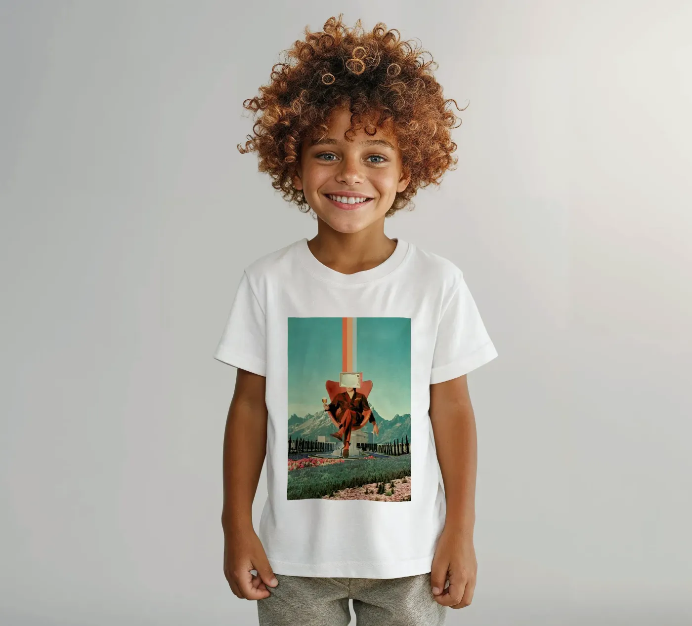 Enemy t-shirt bambini da Frank Moth