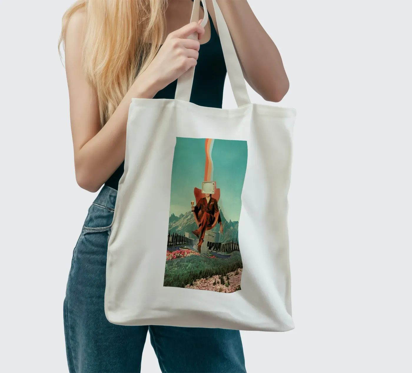 Enemy tote bag by Frank Moth