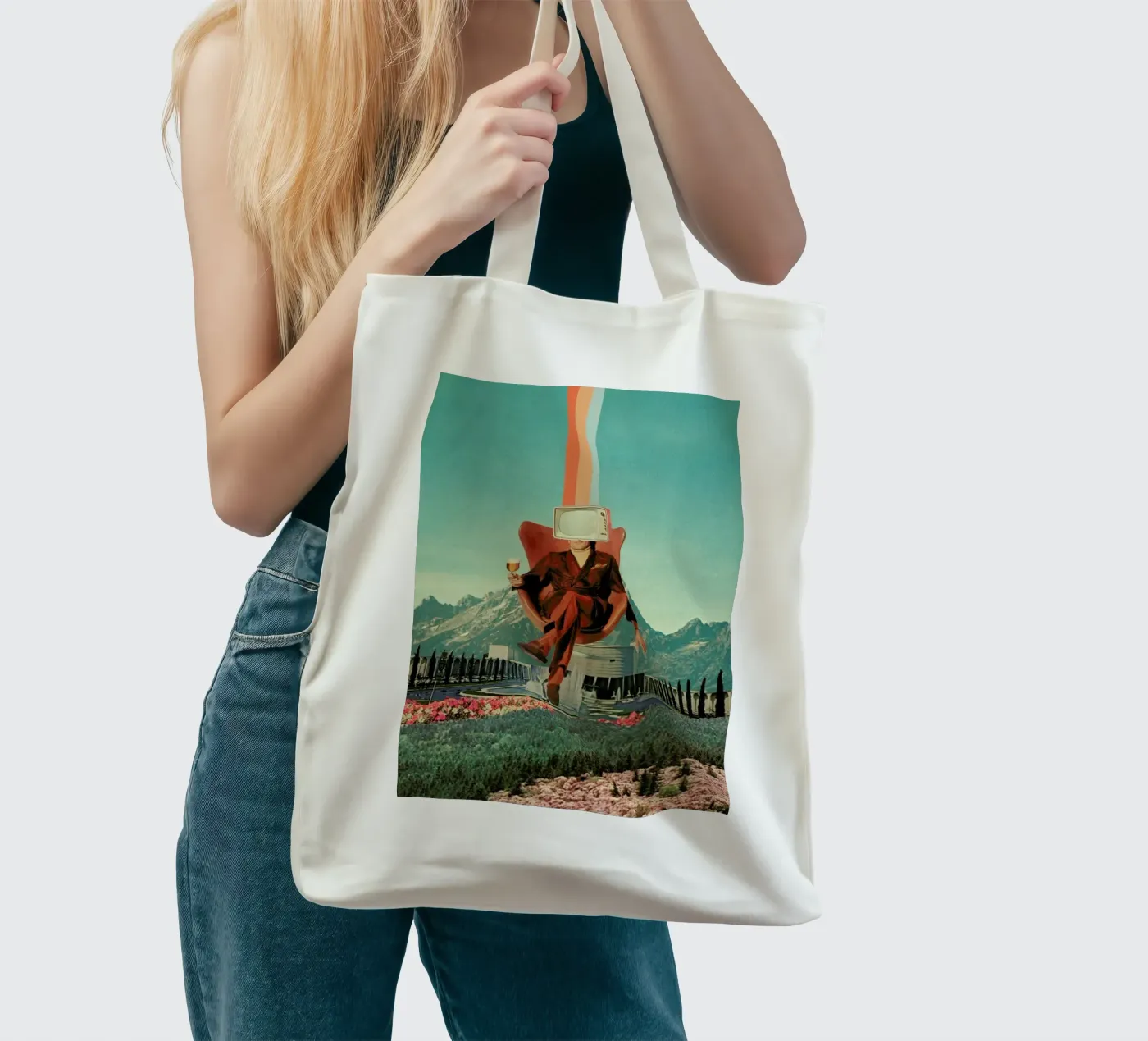 Enemy tote bag by Frank Moth