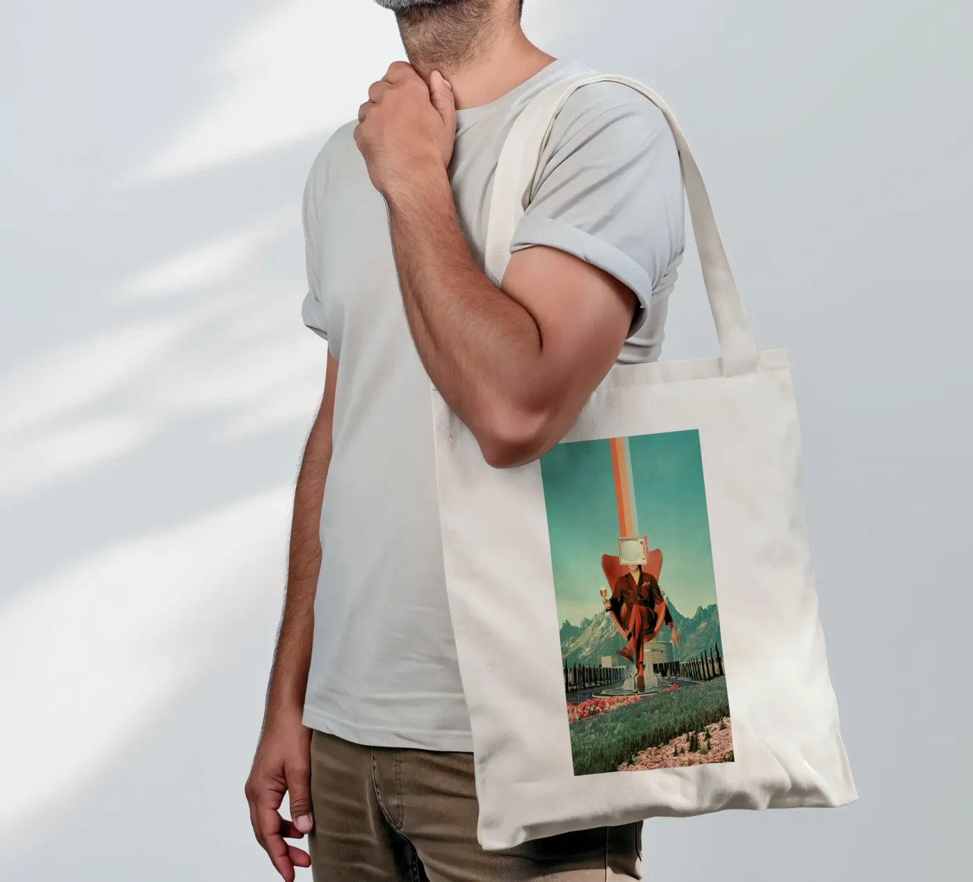 Enemy tote bag by Frank Moth
