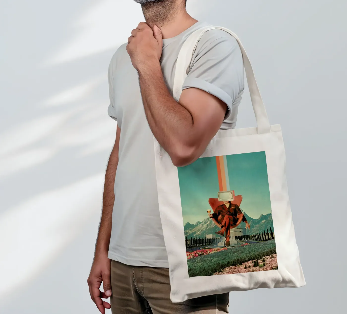 Enemy tote bag by Frank Moth