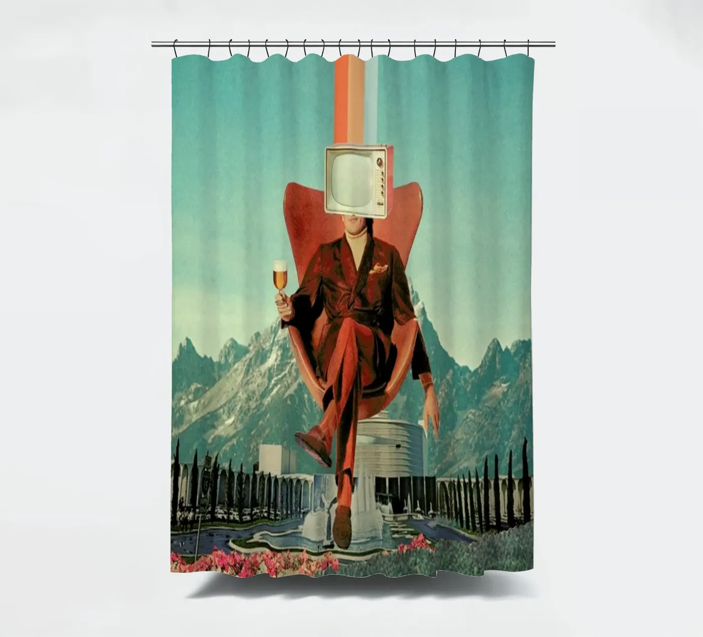 Enemy Duschvorhang von Frank Moth