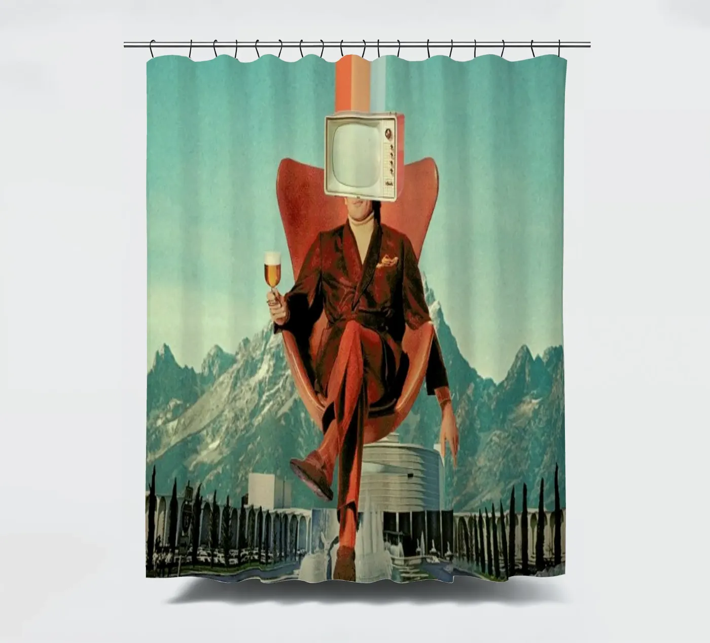 Enemy Duschvorhang von Frank Moth