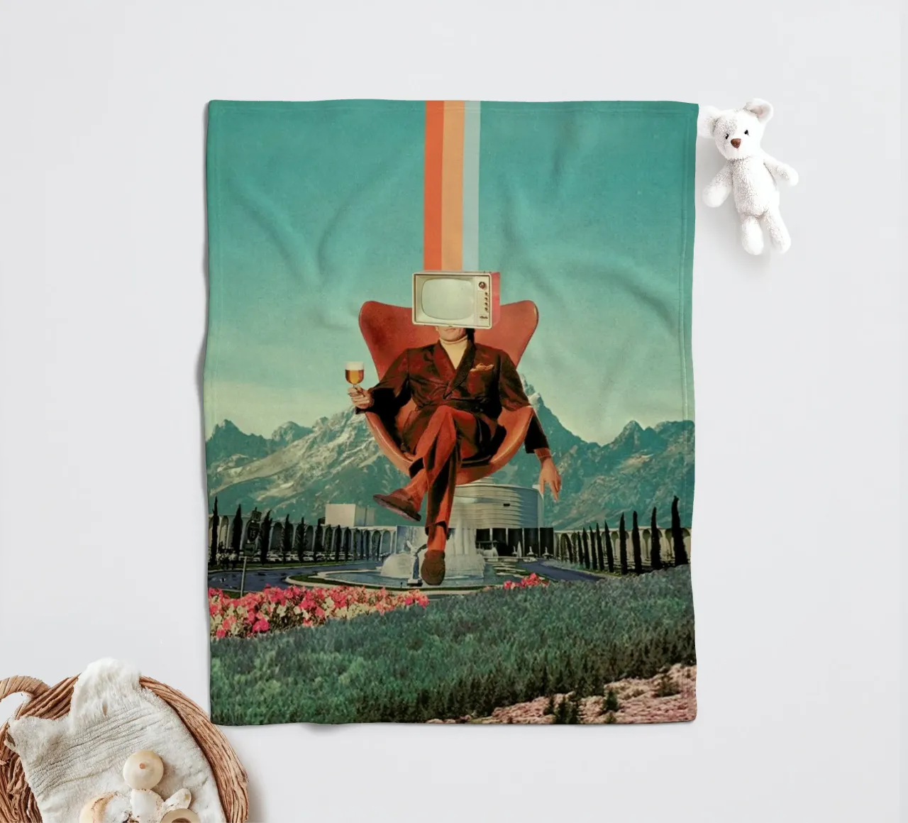 Enemy Fleecedecke von Frank Moth