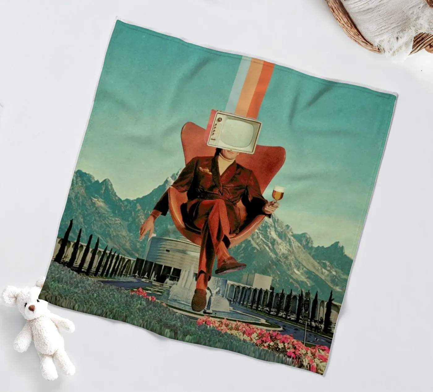 Enemy Fleecedecke von Frank Moth