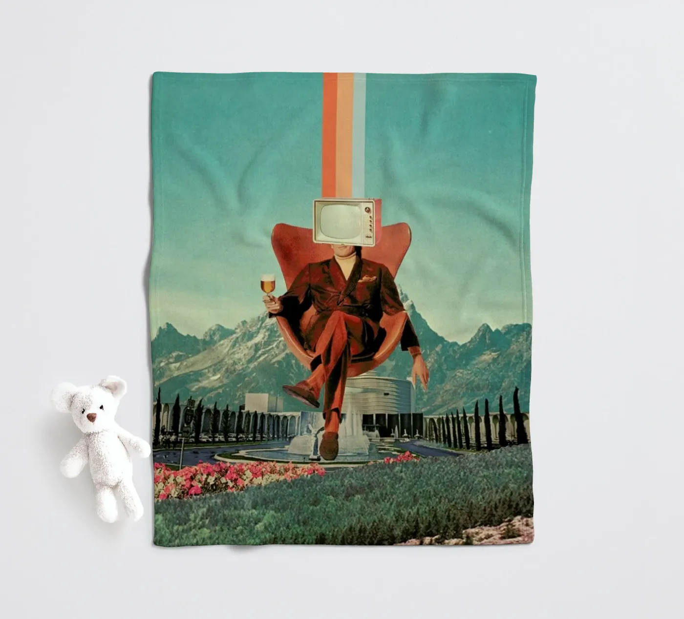 Enemy Fleecedecke von Frank Moth