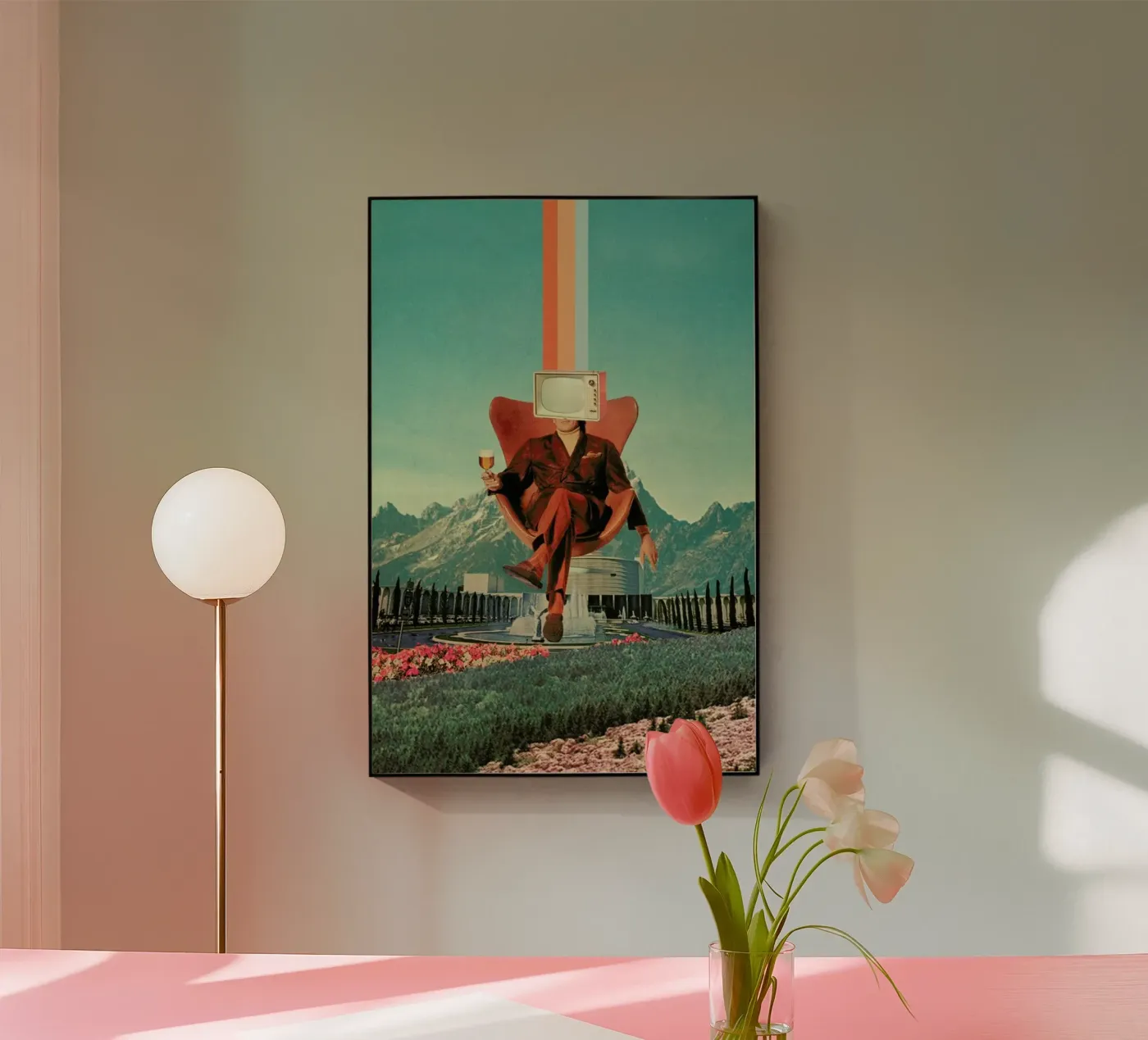 Enemy Acryl-Glas von Frank Moth