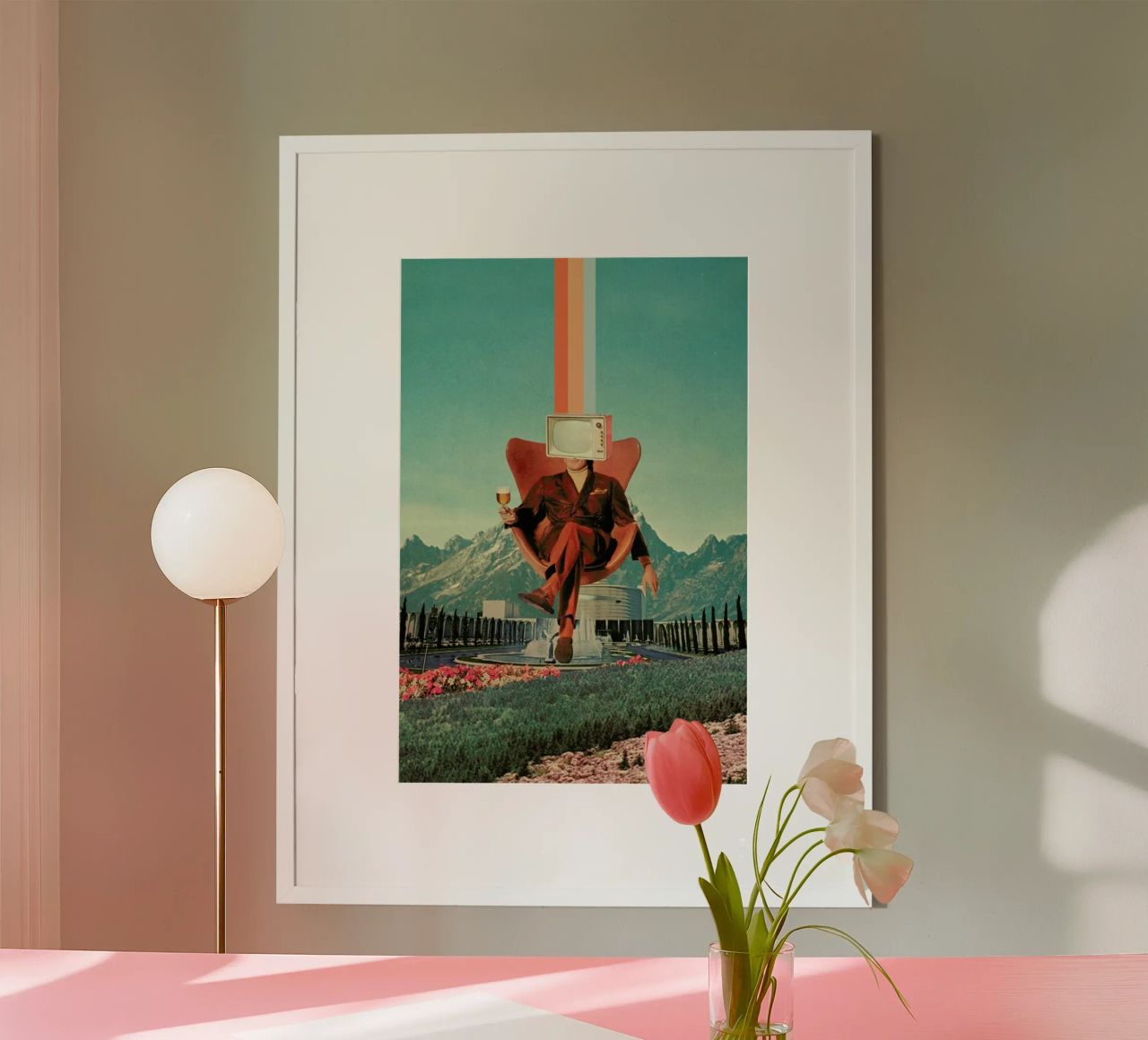 Enemy poster van Frank Moth