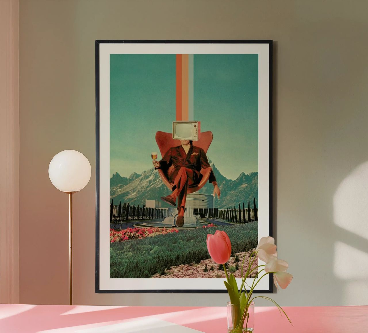 Enemy poster van Frank Moth