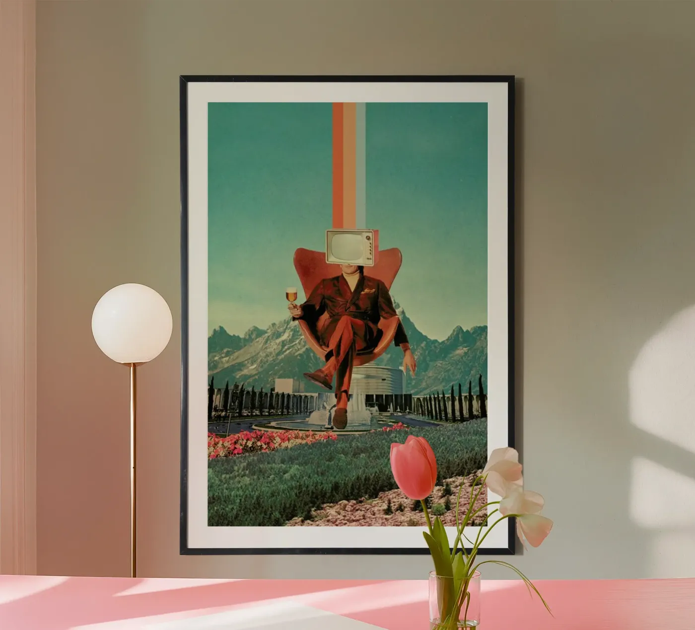 Enemy Poster von Frank Moth