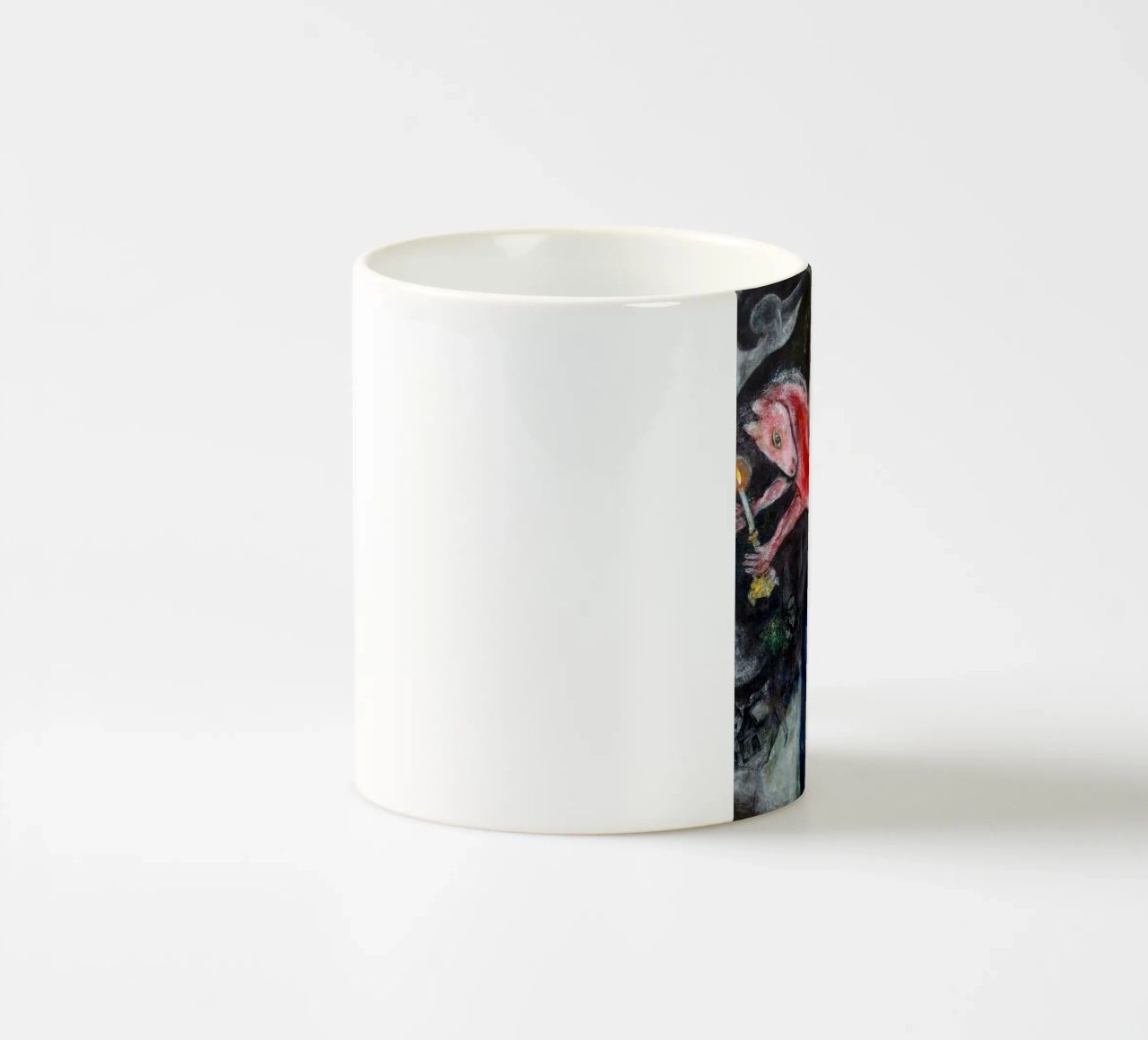 Marc Chagall Un cavallo rosso tazza in ceramica da Kunze Gallery
