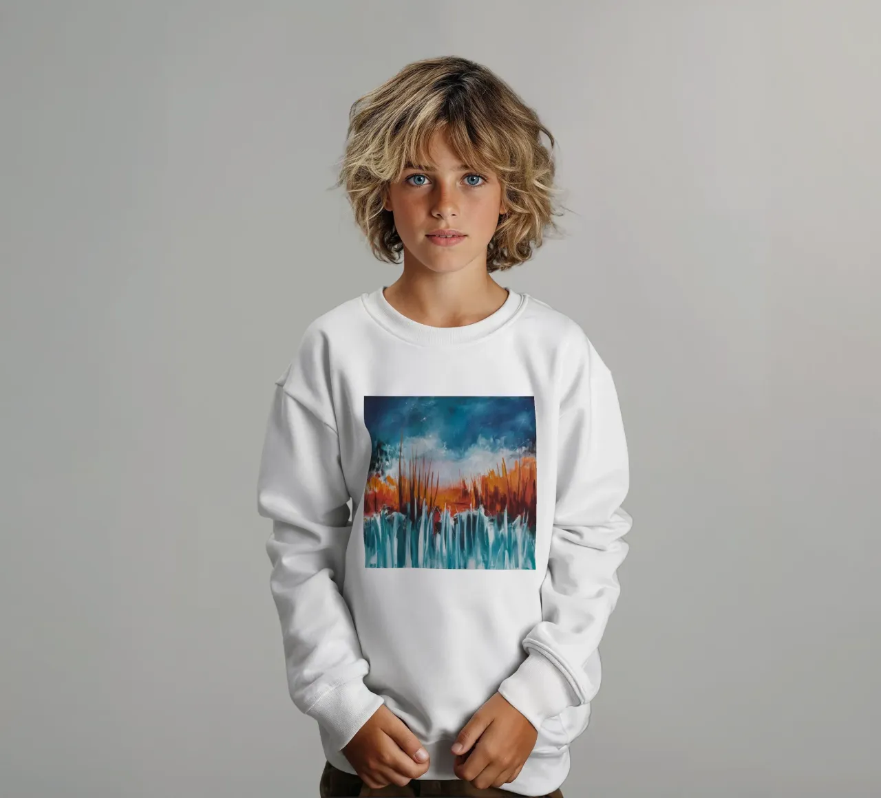 Impulso cosmico di Marshfire felpa bambino da Solestice Strokes