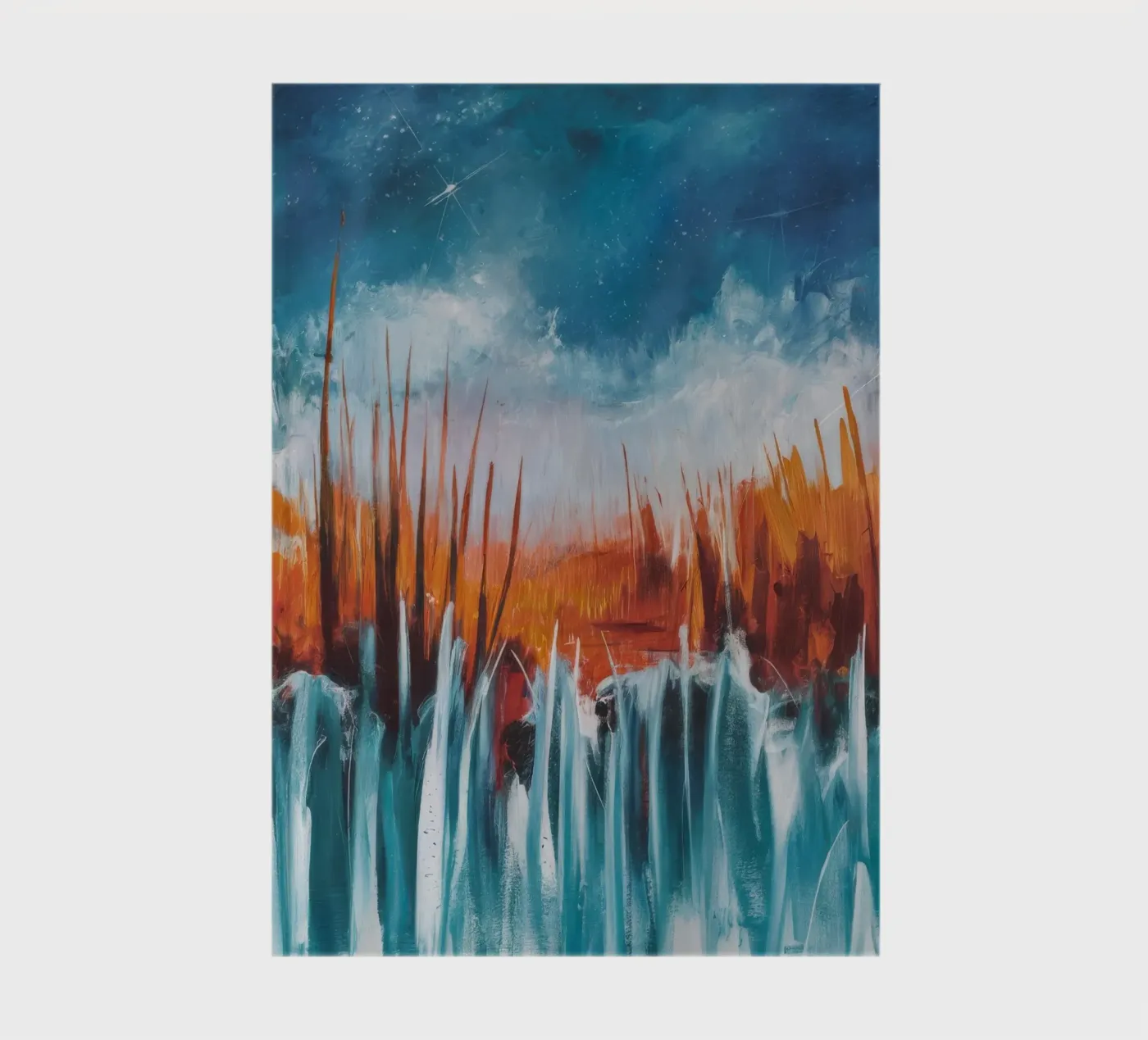 Cosmic Marshfire Pulse notebook by Solestice Strokes