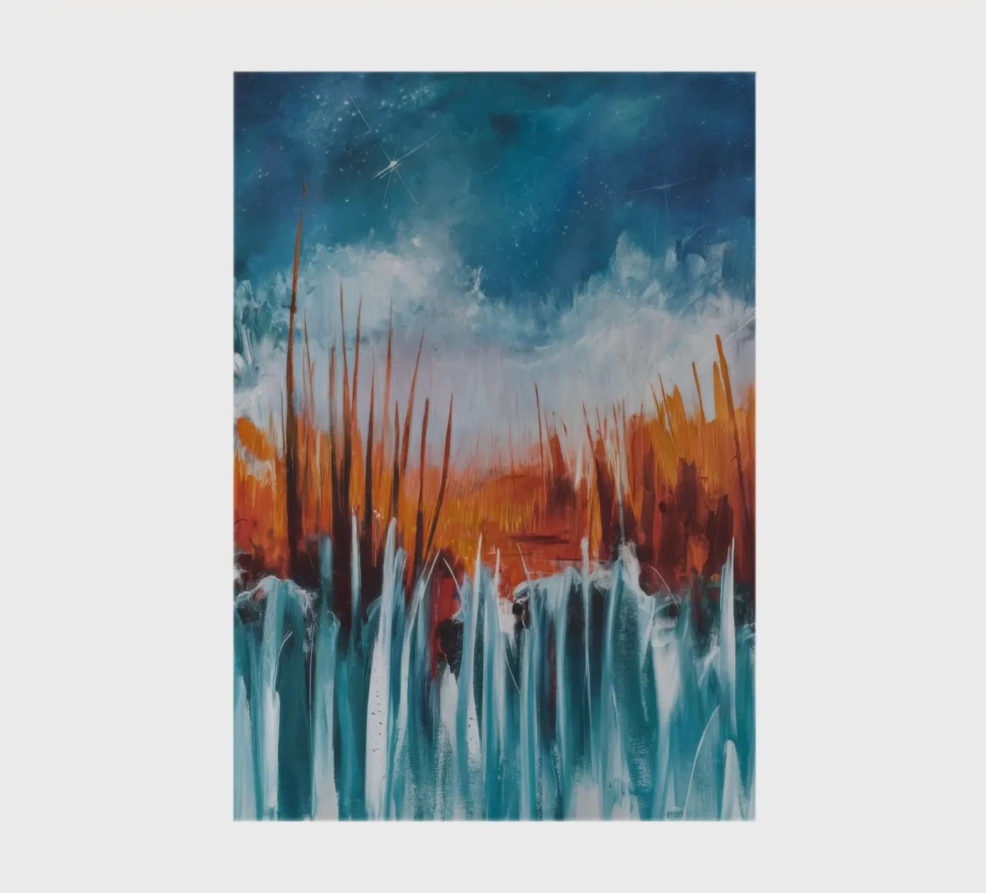 Cosmic Marshfire Pulse notebook by Solestice Strokes