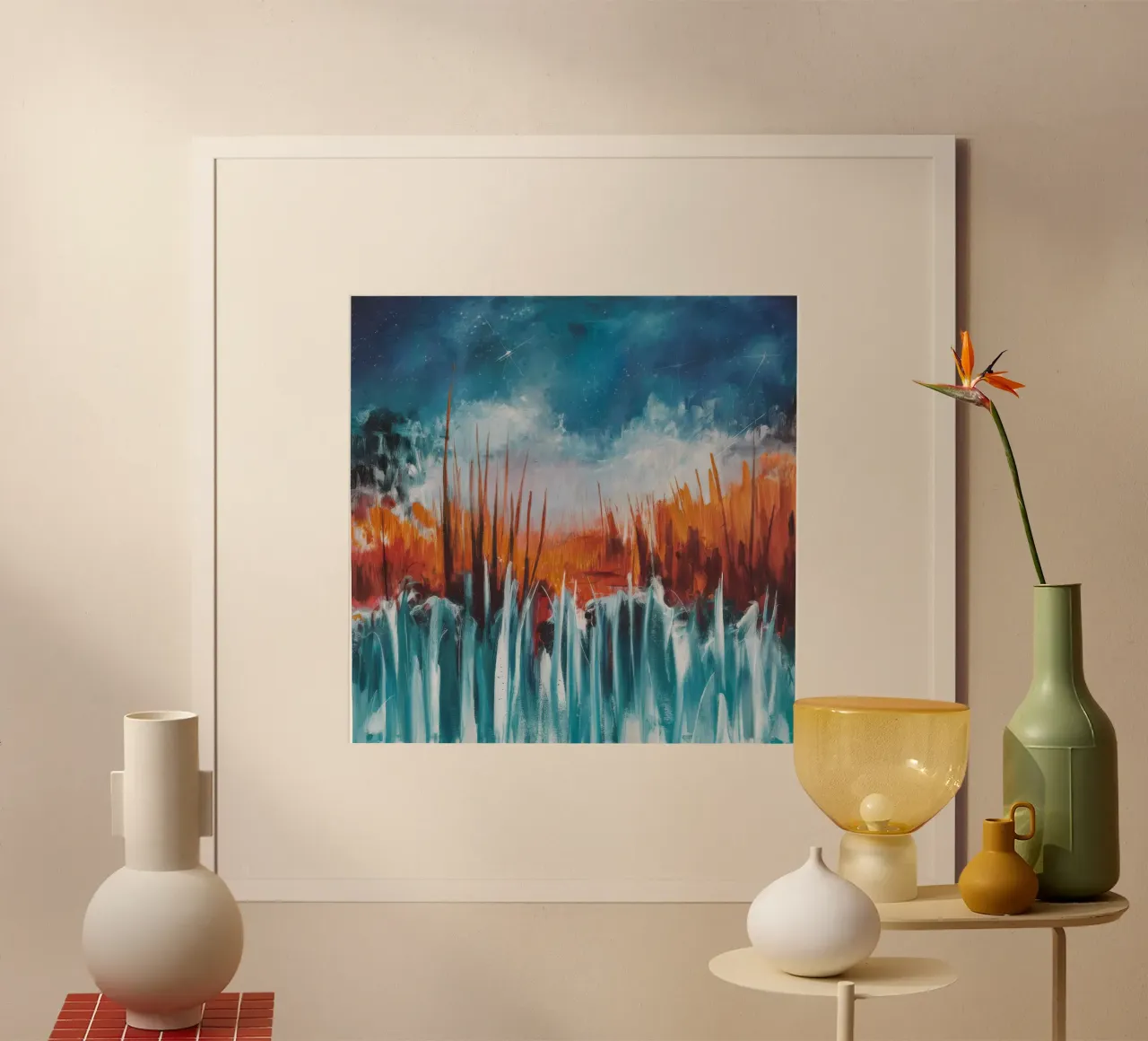 Impulso cosmico di Marshfire poster da Solestice Strokes