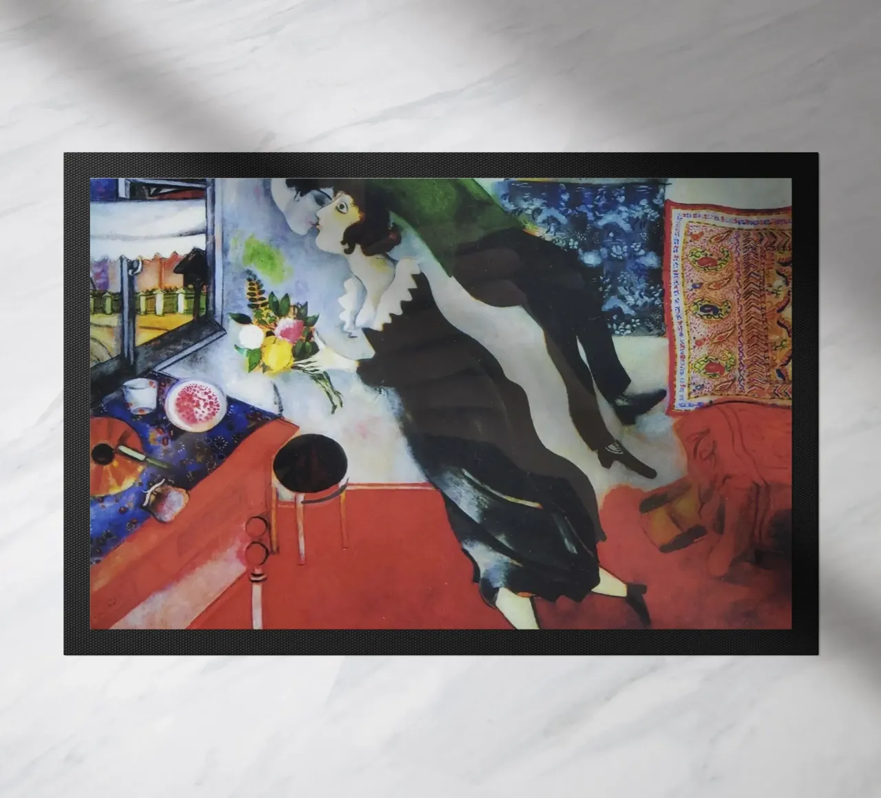 Marc Chagall Il compleanno zerbino da Kunze Gallery