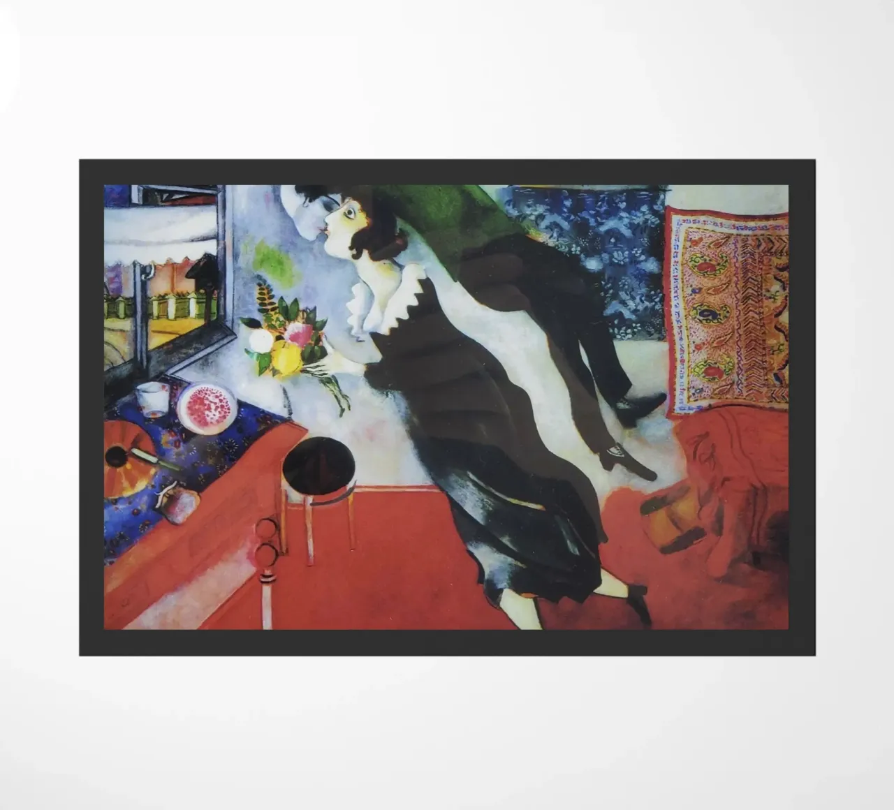 Marc Chagall Il compleanno zerbino da Kunze Gallery