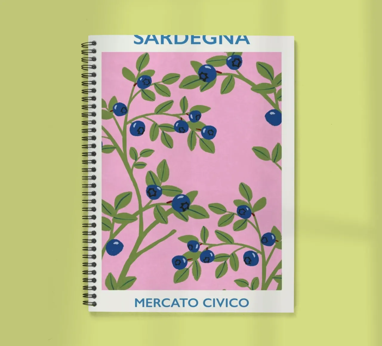 Mercato Civico II spiral notebook by Pure