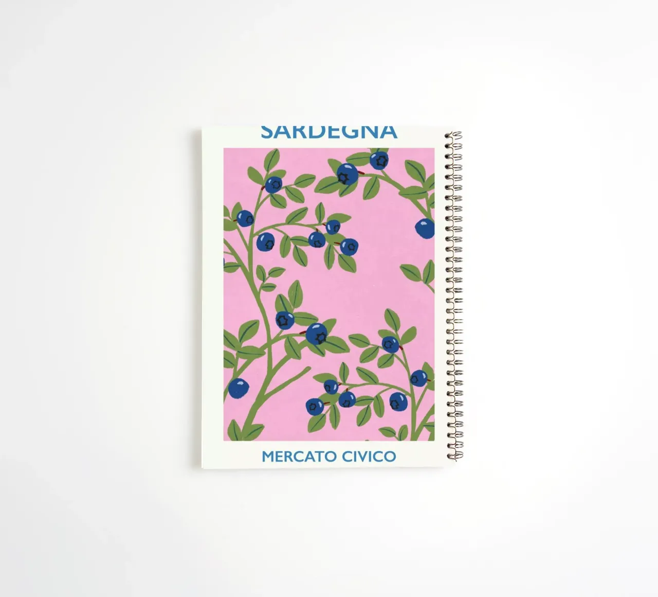 Mercato Civico II spiral notebook by Pure