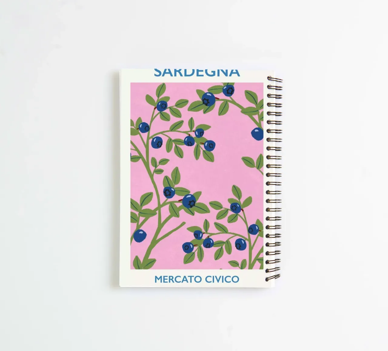 Mercato Civico II spiral notebook by Pure