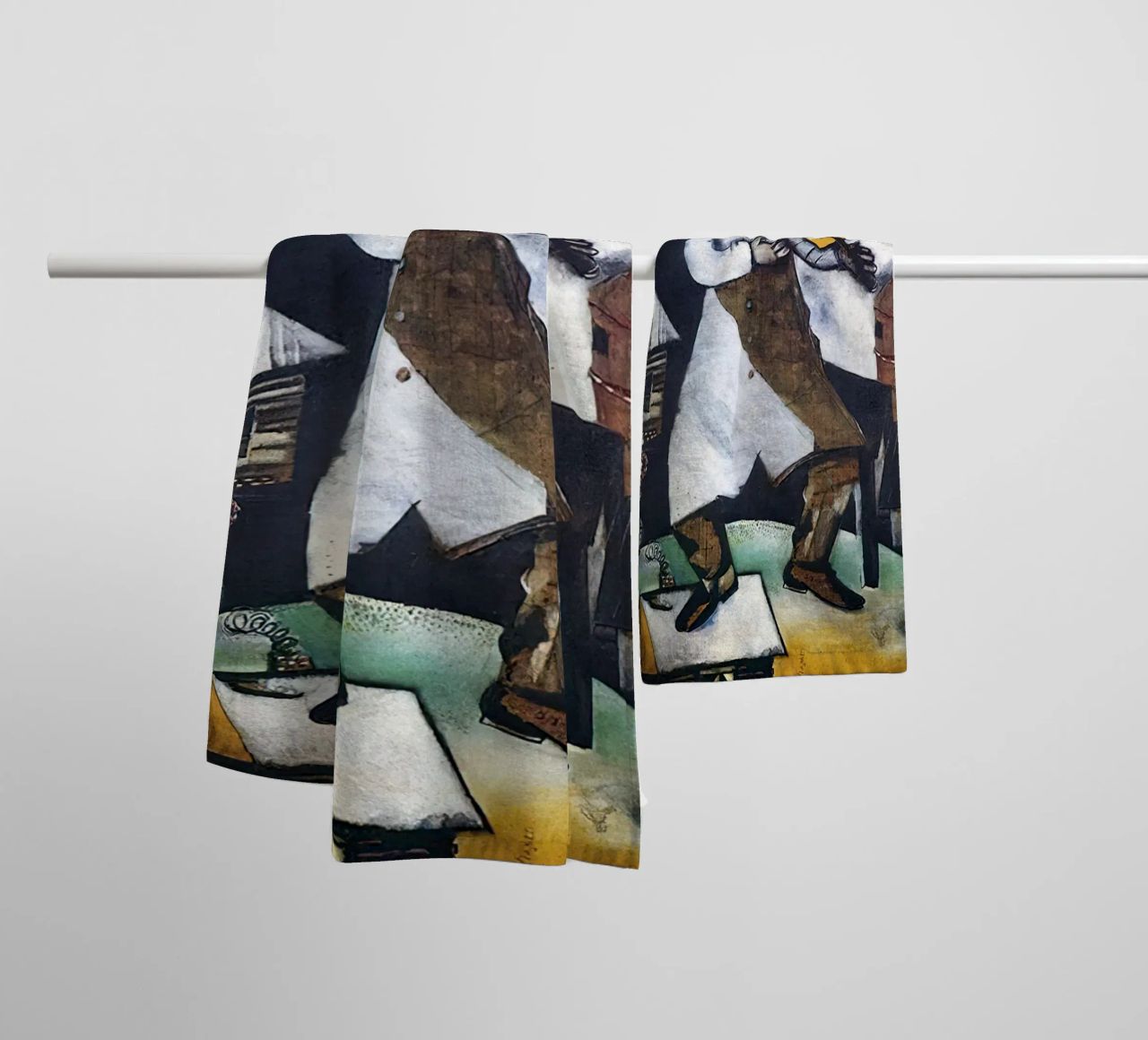 Marc Chagall The Fiddler towel by Kunze Gallery
