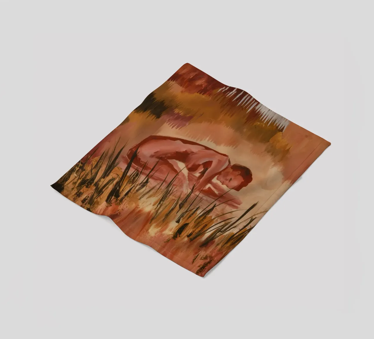 Piangere ancora in terra coperta in pile da Solestice Strokes