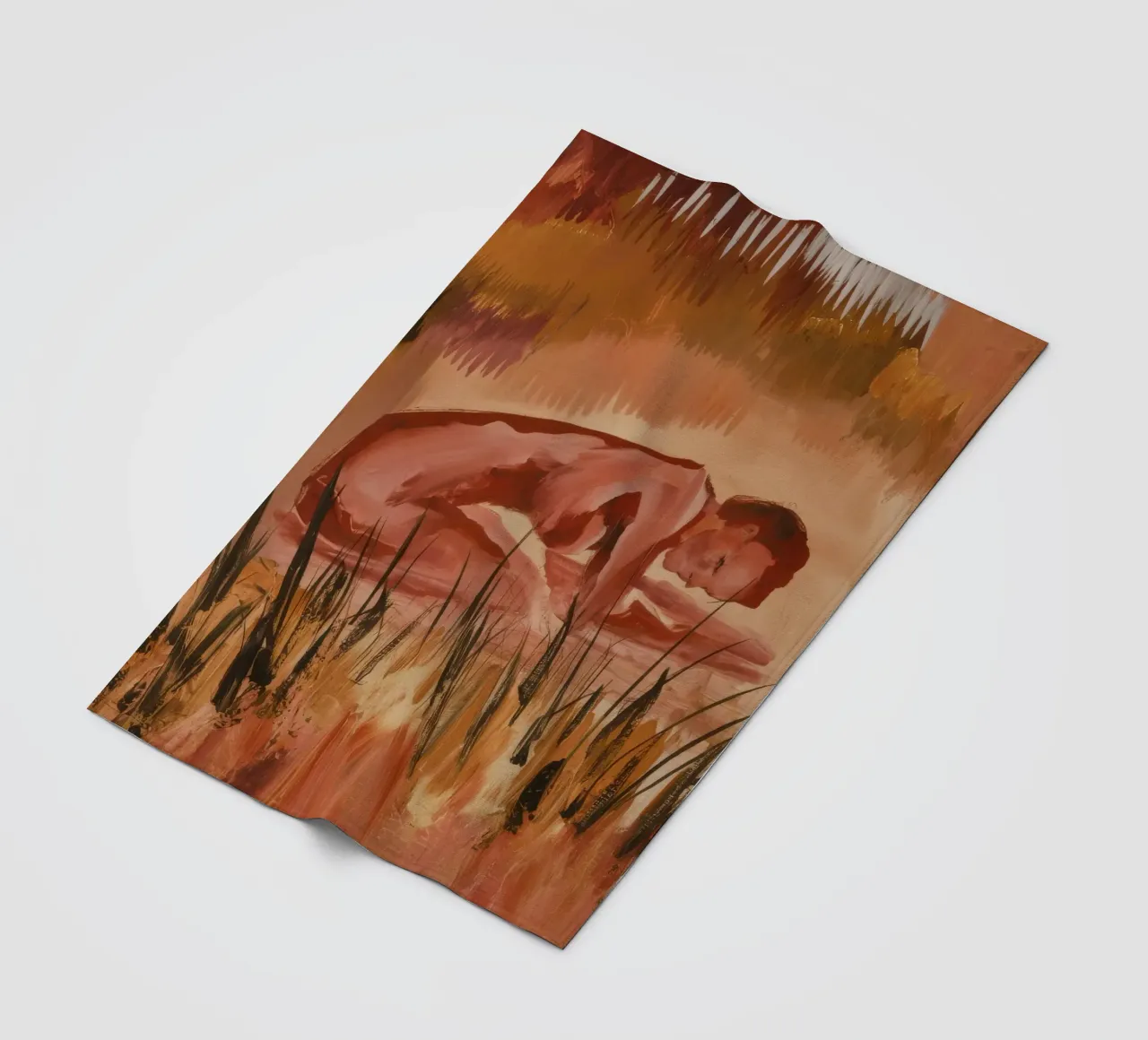 Piangere ancora in terra coperta in pile da Solestice Strokes