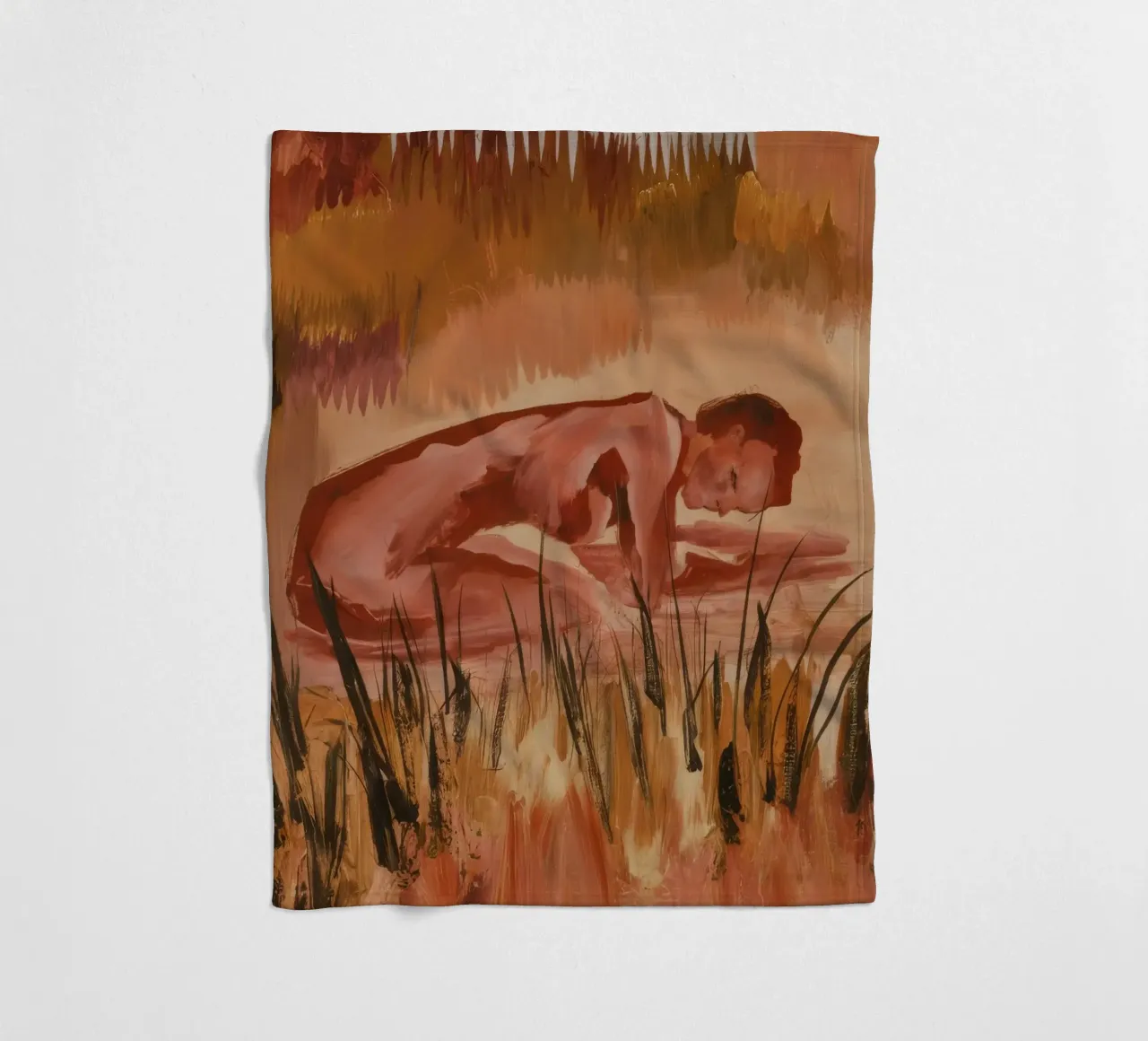 Piangere ancora in terra coperta in pile da Solestice Strokes