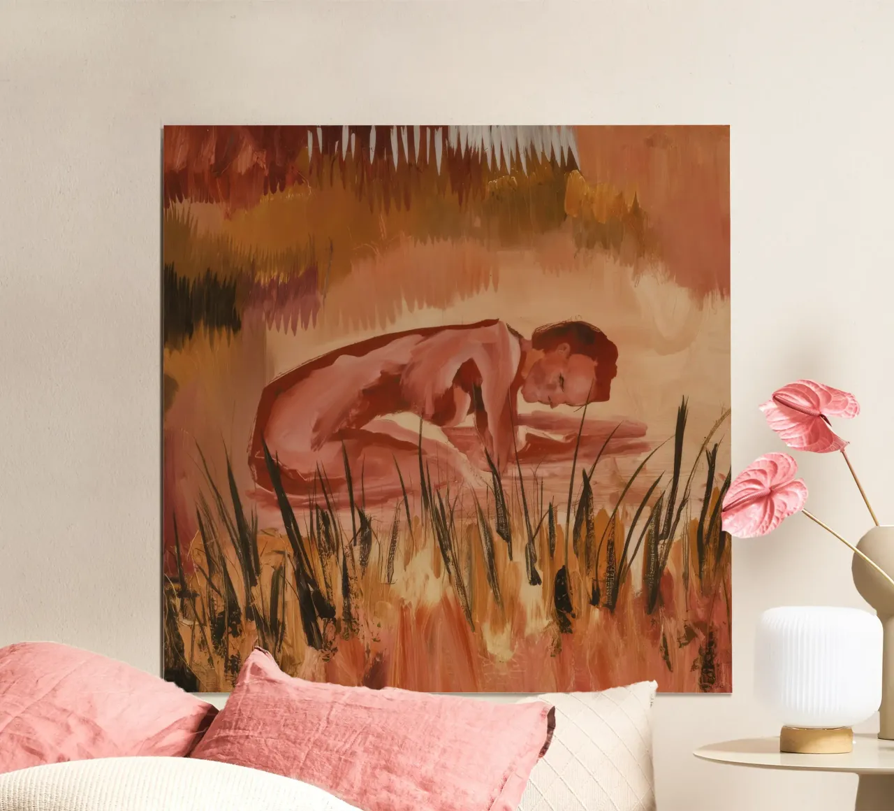 Piangere ancora in terra poster da Solestice Strokes