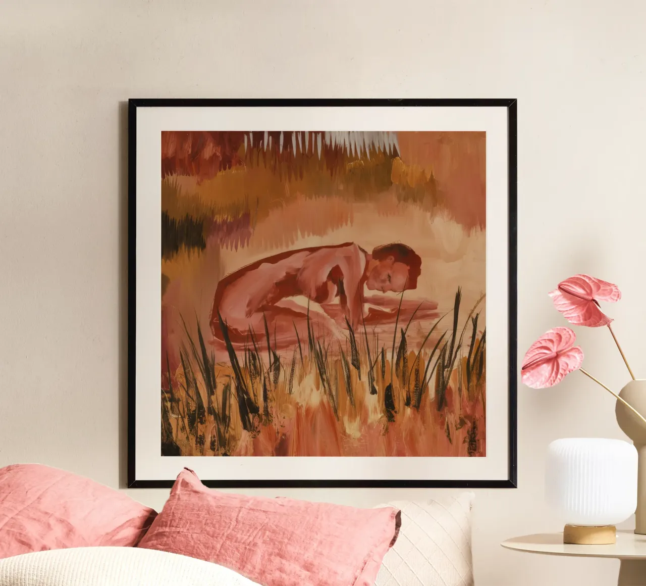Piangere ancora in terra poster da Solestice Strokes
