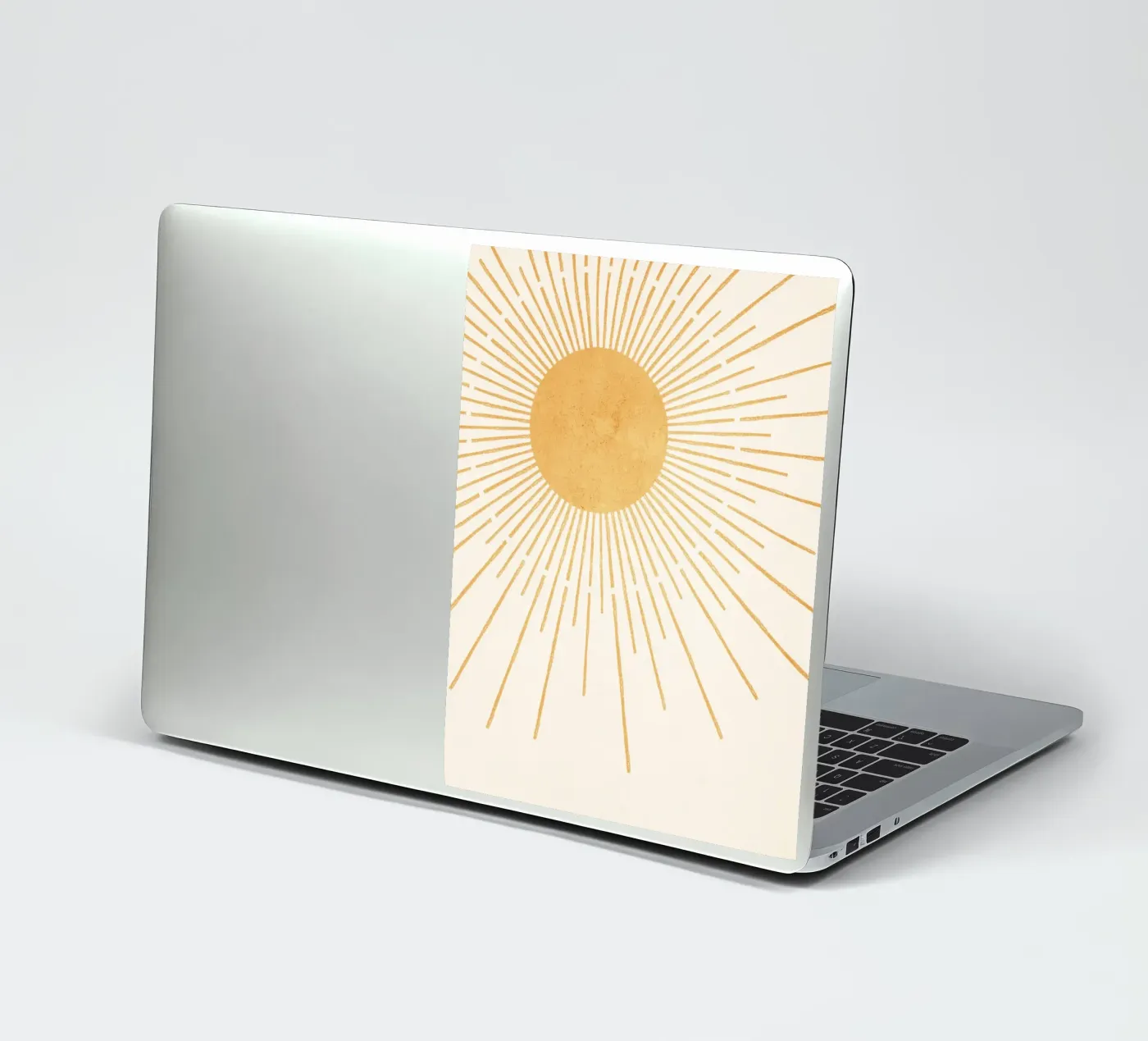 Boho Yellow Sun no. 8 adesivo da Apolo Prints