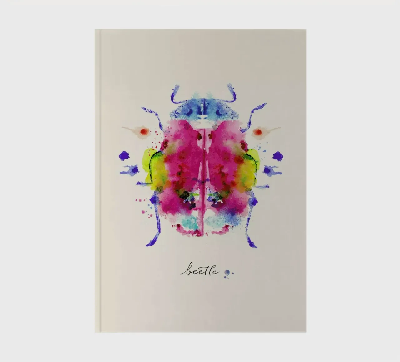 Ink Beetle notebook by Flora & Fauna