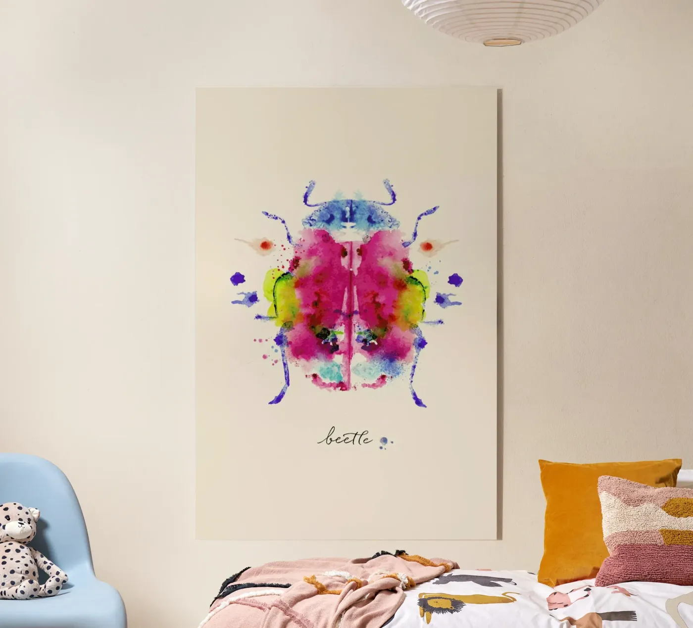 Ink Beetle Acryl-Glas von Flora & Fauna