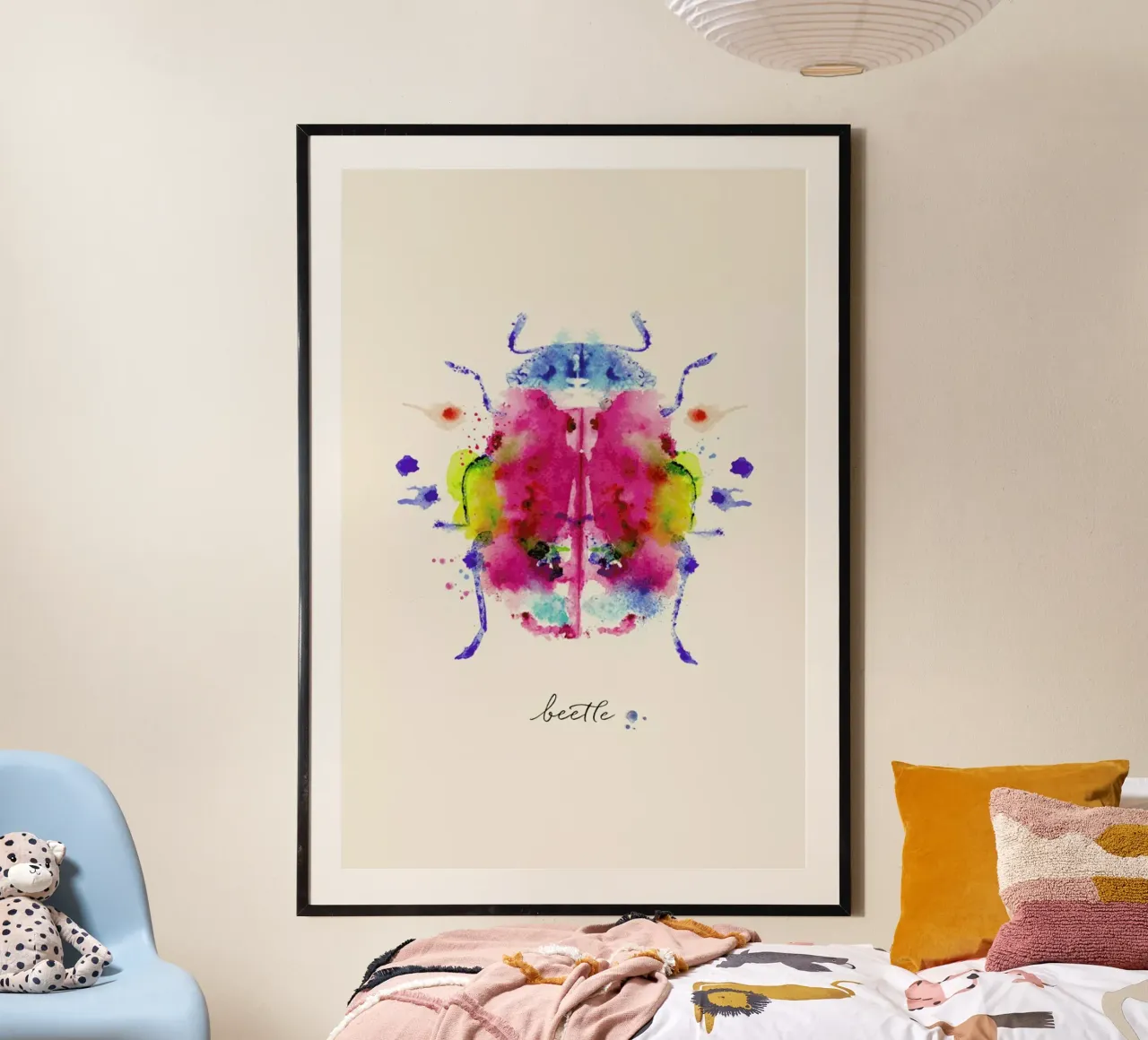 Ink Beetle poster da Flora & Fauna