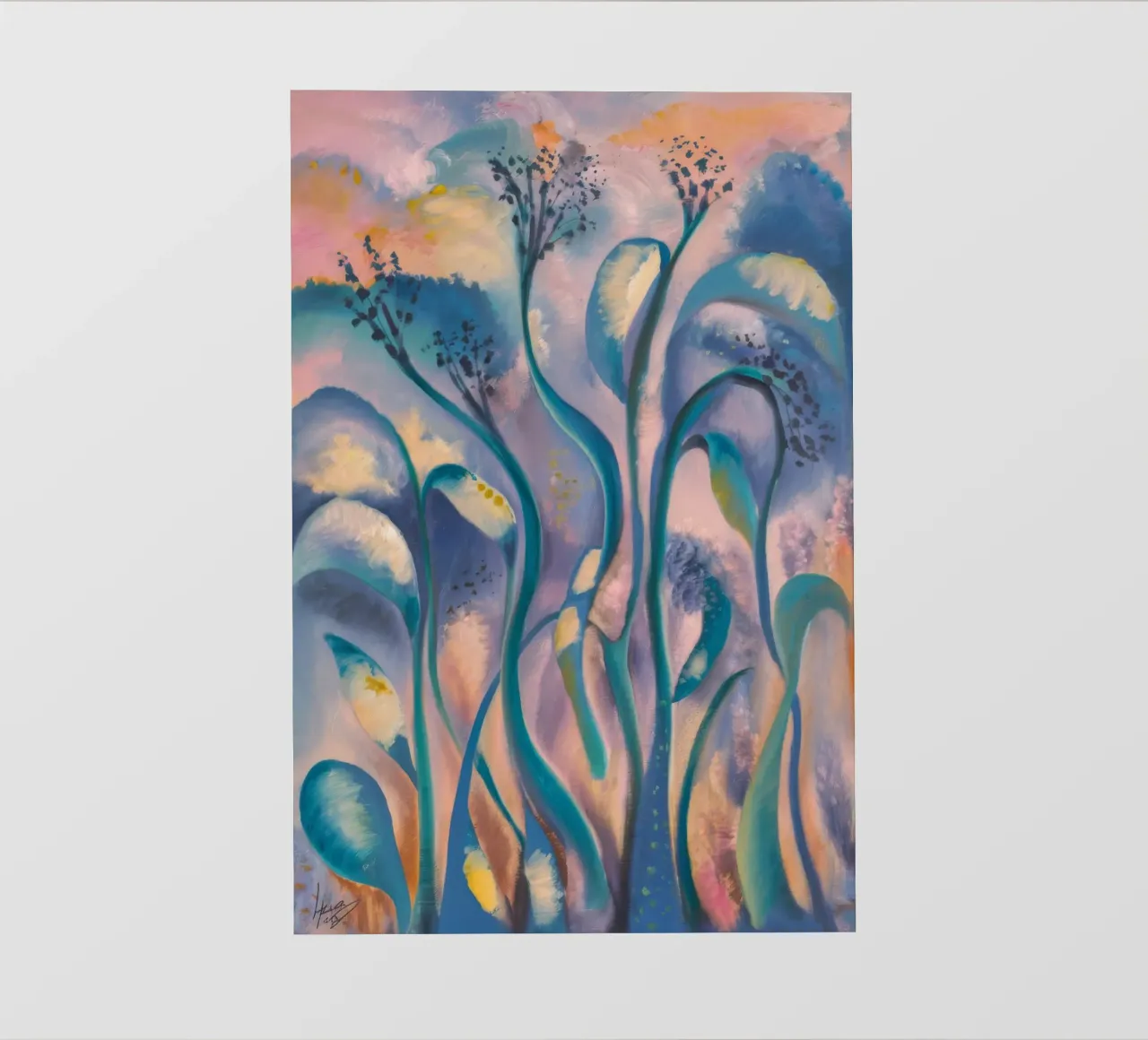 Swaying Celestial Garden backlit film by Solestice Strokes