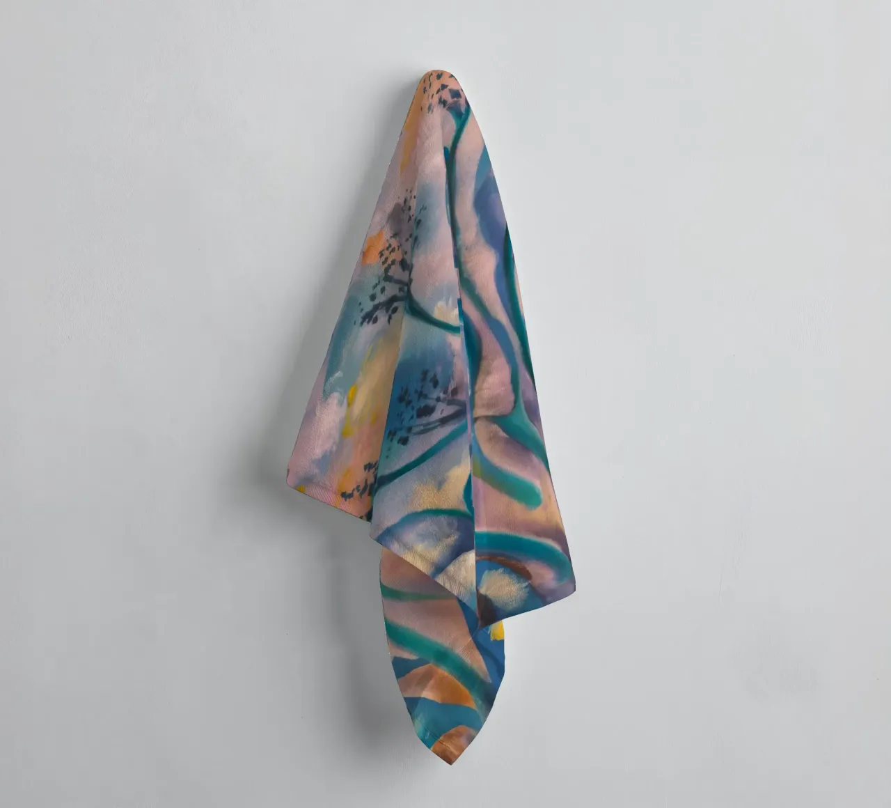 Swaying Celestial Garden towel by Solestice Strokes
