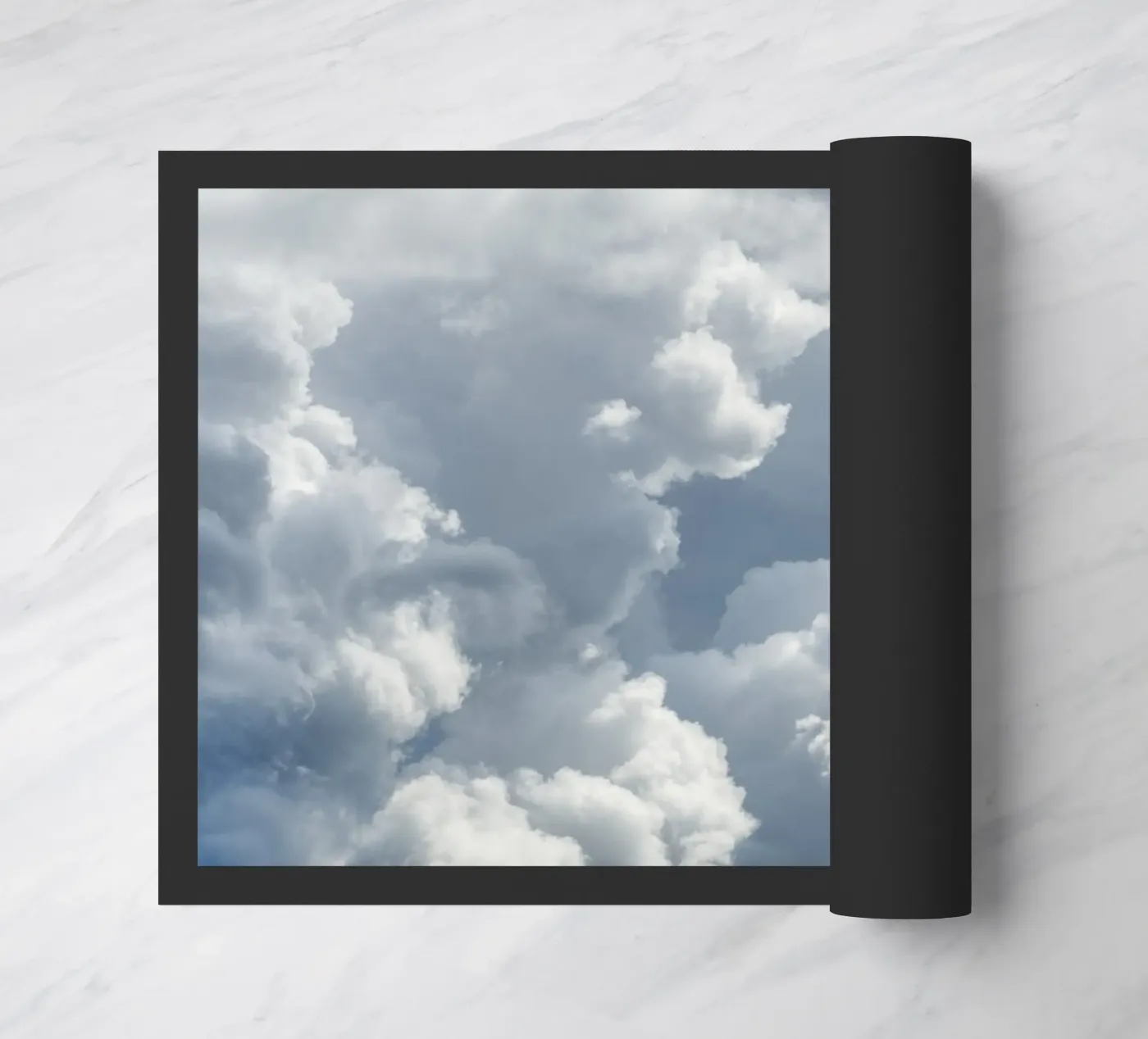 Cloudscape 2 Fußmatte von Nur Mut