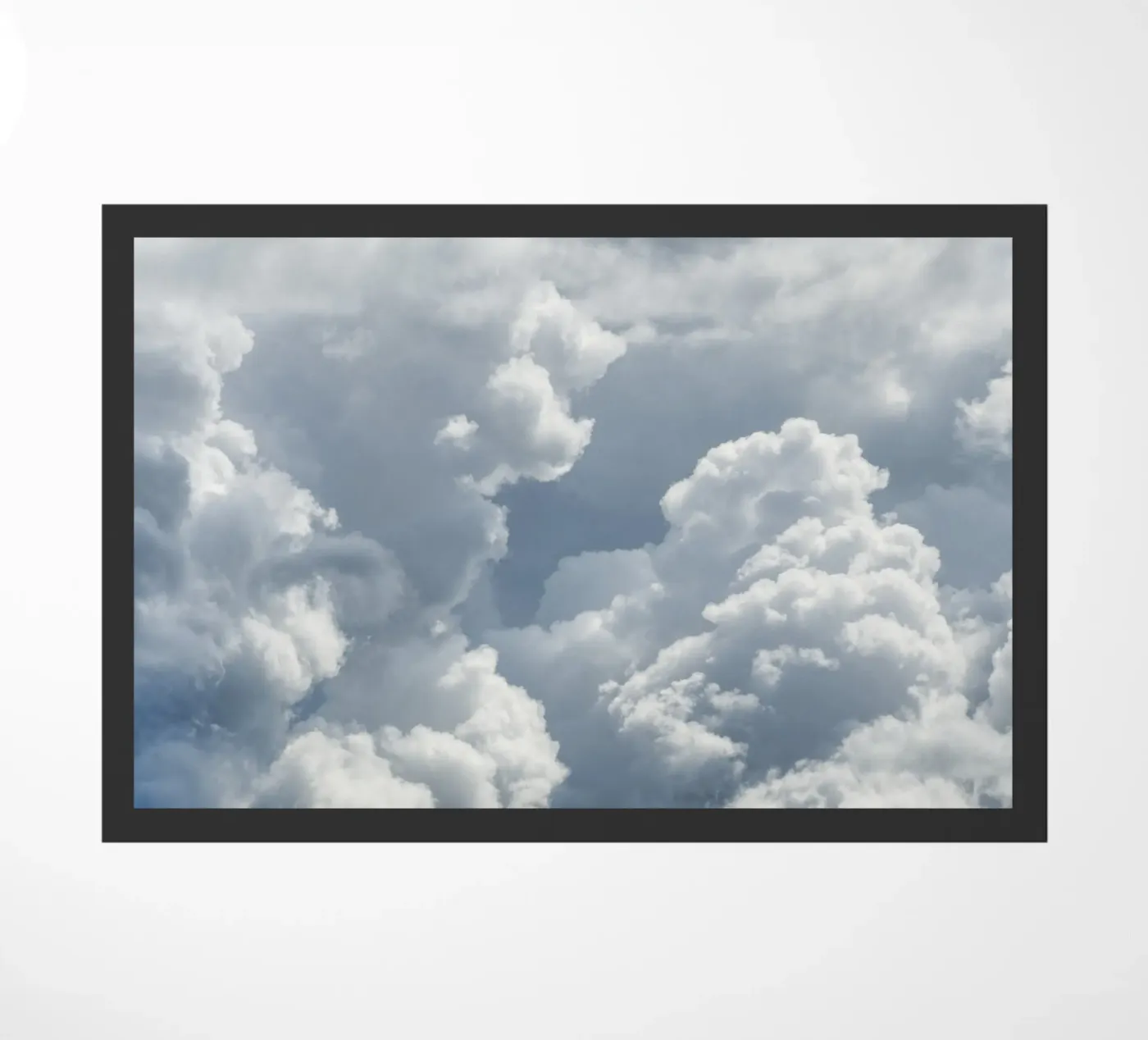 Cloudscape 2 Fußmatte von Nur Mut